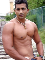 Handsome latin man