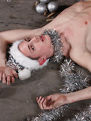 Bad santa fucks napped boy