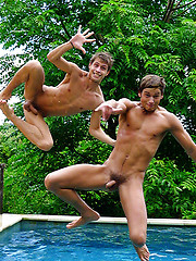 Group of euro jocks have sexual fun