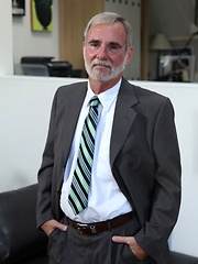 Older businessman undress his suit and show us his hairy rod