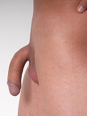 Innocent euro teen boy in first adult casting