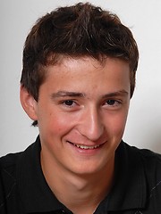 Innocent euro teen boy in first adult casting