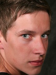 Horny twink gay boy gets naked and posing