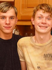 Cute twink fucker gets his best friend on his knees