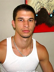 Latin guy Ray and his amazing body and cock