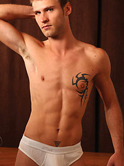 Leo Helios and Rafael Carreras in one-on-one anal scene