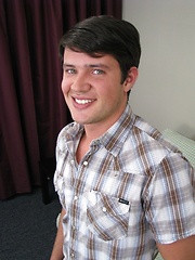 Boy next door with bright blue eyes and a nice smile