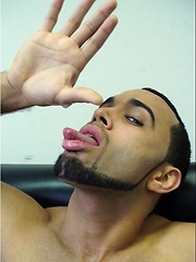 Hot latino boy from Miami Enrique strokes dick