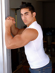 Cody Miller posing