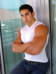 Cody Miller posing