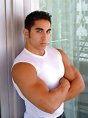 Cody Miller posing