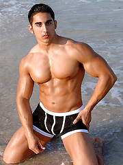 Cody Miller posing