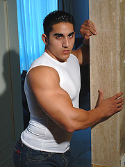 Cody Miller posing