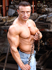 Muscle stallion Ilario Rongioletti
