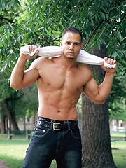 Sexy fitness model Victor Lucca