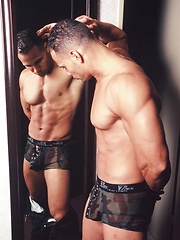 Sexy fitness model Victor Lucca