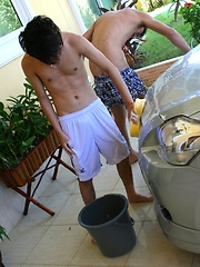Two Gay Thai Boys in Car Wash Boys