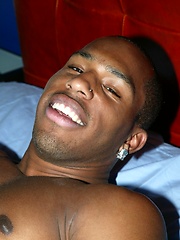 Hot black muscled stud