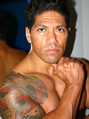 Big latin hunk