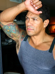 Big latin hunk
