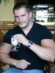 Sexy stallion man posing