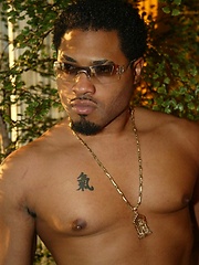 Latin hunk jerking off his dick