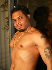 Latin hunk jerking off his dick