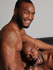 The raw bareback plowing between this black gays gang