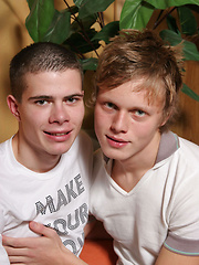 These horny twinks just cant wait to get into each other