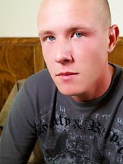 This hung 24 year old guy jerks cock during his solo