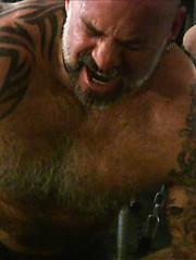 Nate wants to get into some ass play with hairy bear Ender