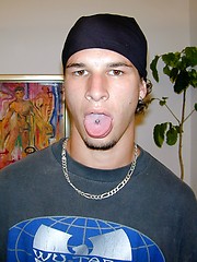 Latin guy Ray has huge cock like a fucking horse