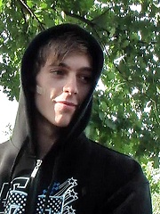 Straight Czech boy posing naked