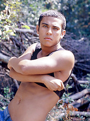 This fine Latino is showing off what you are craving for