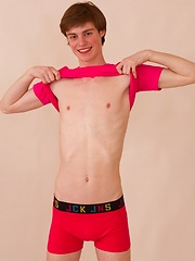 Handsome high straight pal Joel Martin waits for u