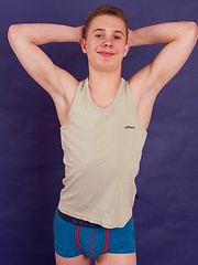 Nick Crawford, 18 years old twink poses for TeenBoysStudio only