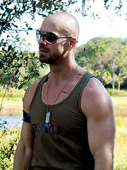 Mitch Vaughn and Derek Parker fucking outdoor