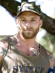 Mitch Vaughn and Derek Parker fucking outdoor