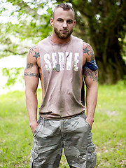 Mitch Vaughn and Derek Parker fucking outdoor