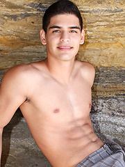 Half Brazilian and half Colombian boy Nicolas