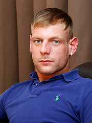 Hunky Josh Wanks His Uncut 8 inch Dick