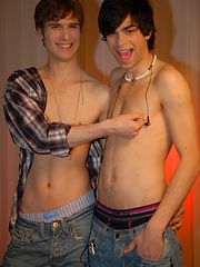 Gay boys romantic evening