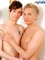 Blond Twink Gives His Dancing Fuck-Buddy A Bangin' Good Workout!