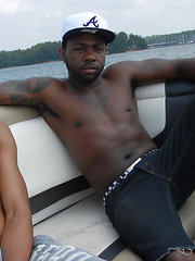 Dallas Knight and Thugzilla fucking on the boat
