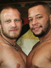 Bud Parks and Tyler Ruger in an intense bareback fuck session