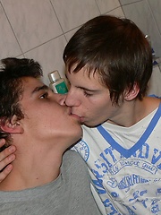 Richard Kooole and Denis Rakay sucking