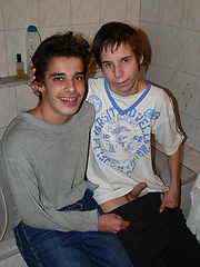 Richard Kooole and Denis Rakay sucking