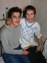 Richard Kooole and Denis Rakay sucking