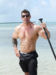 Zeb Solo Pleasure at the beach