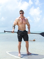 Zeb Solo Pleasure at the beach